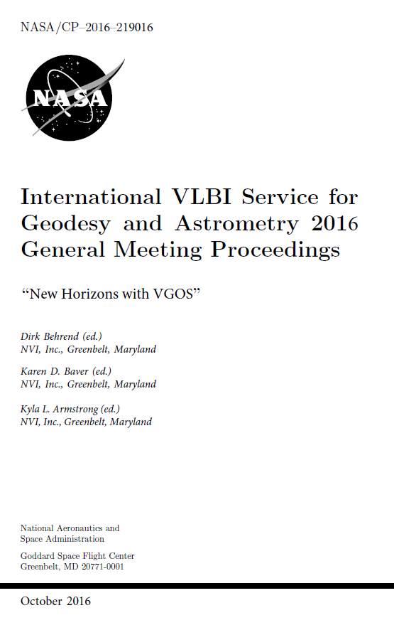 IVS GM2016 Proceedings